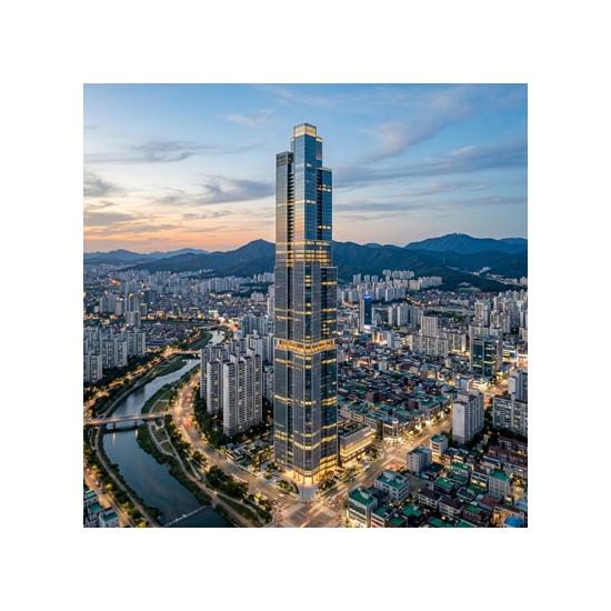 최고 46층 규모로 들어서는 주거복합 단지로, 대전 동구의 도시 분위기를 한층 새롭게 만들며 탁 트인 전망과 랜드마크 가치를 함께 기대할 수 있습니다.